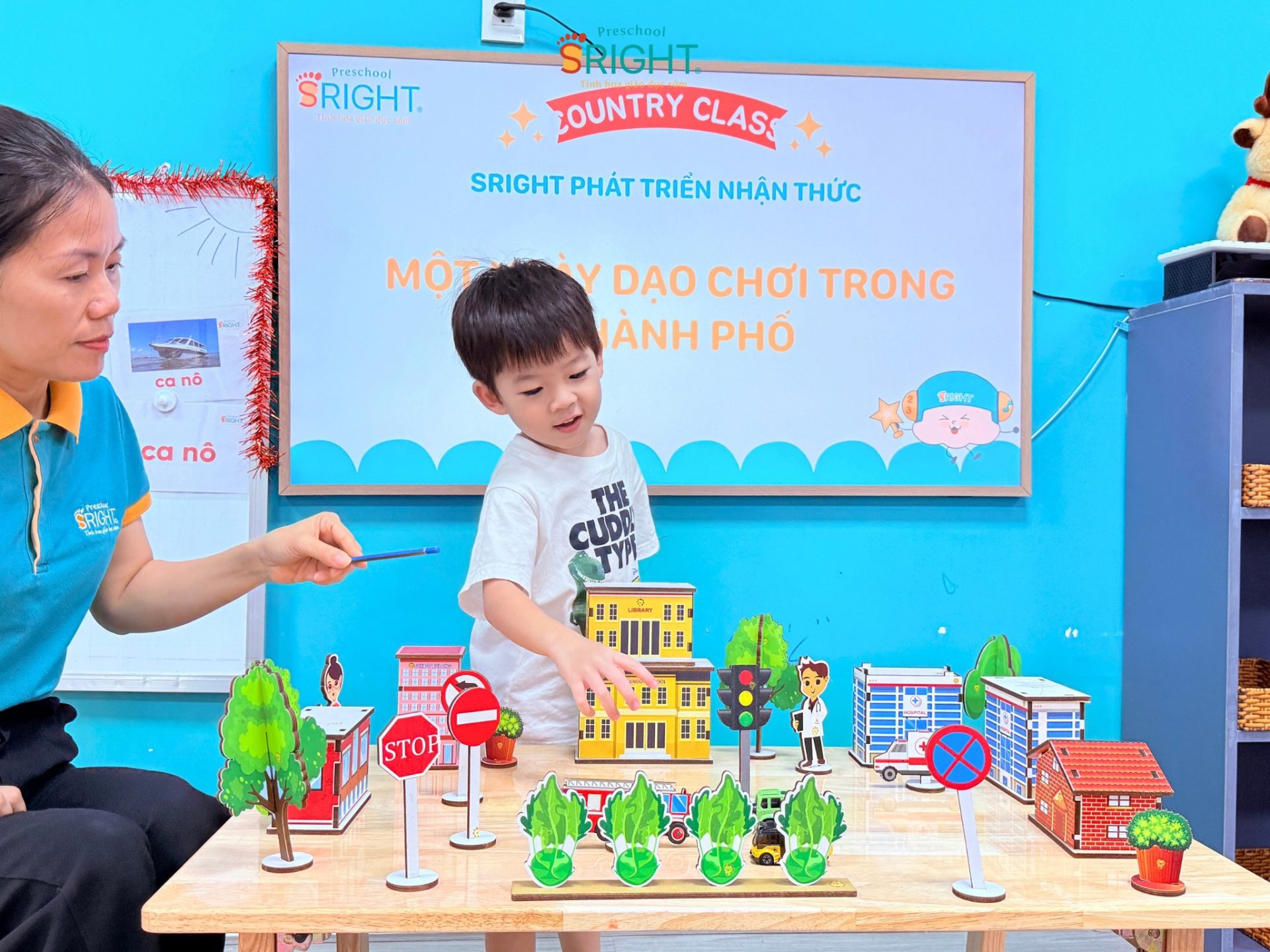 KHÁM PHÁ "THÀNH PHỐ THU NHỎ" CÙNG CÁC SRIGHTERS LỚP COUNTRY A1